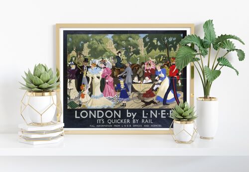 London By Lner - 11X14” Premium Art Print