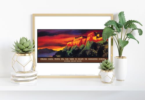 Stirling Castle - 11X14” Premium Art Print