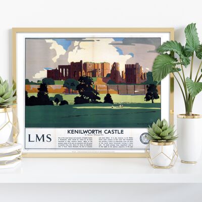 Kenilworth Castle - 11X14” Premium Art Print