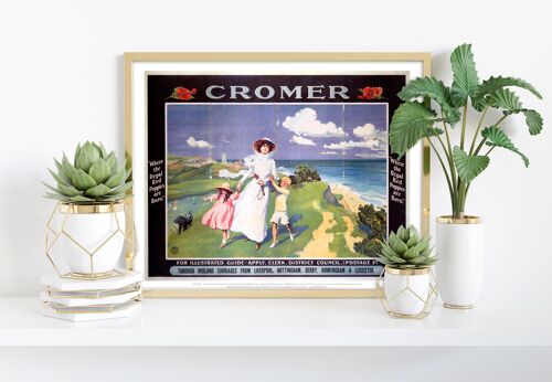 Cromer - Where The Red Poppies Are Born - Premium Art Print