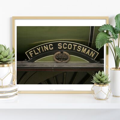 Flying Scotsman – Premium-Kunstdruck im Format 11 x 14 Zoll
