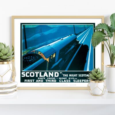 The Night Scotsman - Stampa artistica premium 11 x 14".