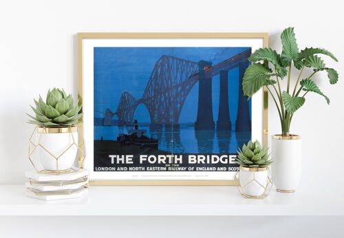 The Forth Bridge - 11X14” Premium Art Print