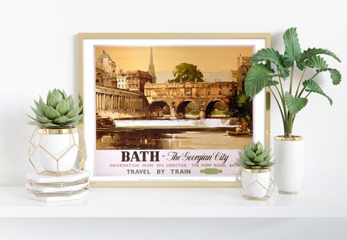 Bath - The Georgian City - 11X14” Premium Art Print