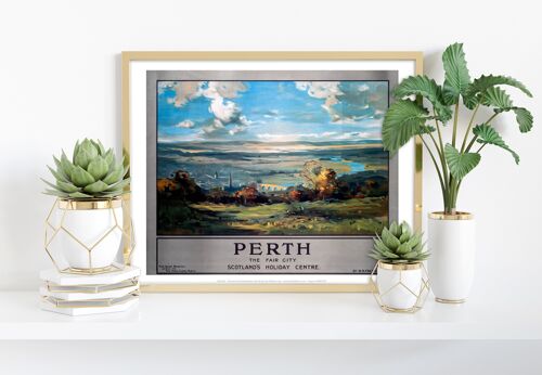 Perth, The Fair City - 11X14” Premium Art Print