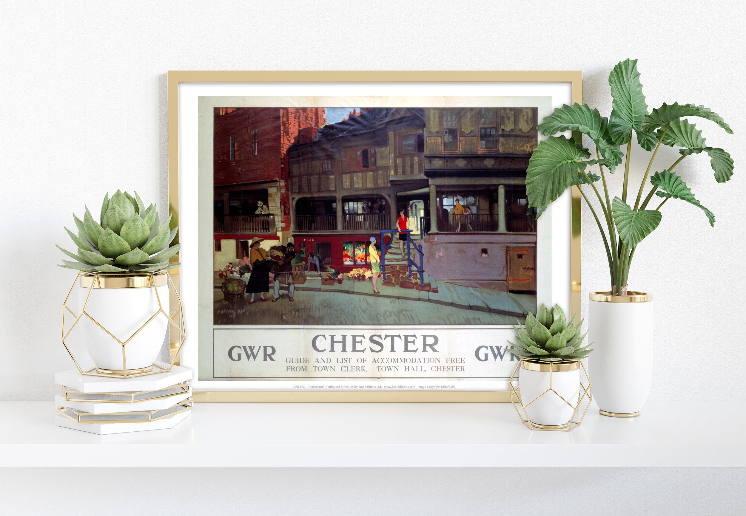 Chester Gwr – Premium-Kunstdruck im Format 11 x 14 Zoll