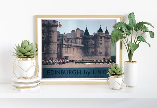 Edinburgh By Lner - 11X14” Premium Art Print