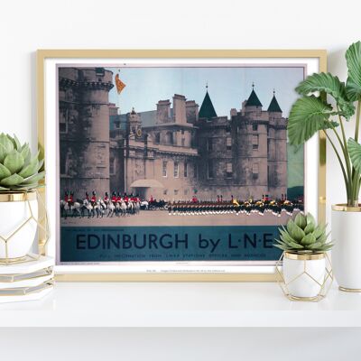 Edinburgh von Lner – Premium-Kunstdruck im Format 11 x 14 Zoll