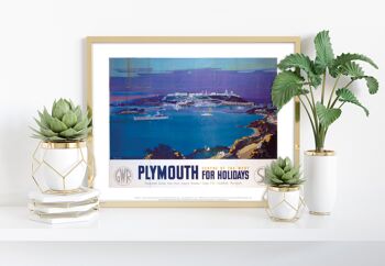 Plymouth, Centre de l'Ouest - 11X14" Premium Art Print