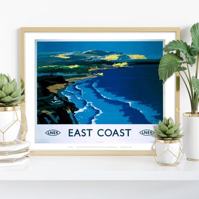 Ostküste – Premium-Kunstdruck im Format 11 x 14 Zoll