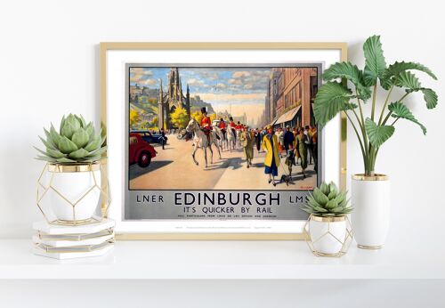 Liner Edinburgh - 11X14” Premium Art Print