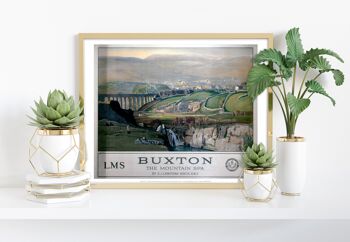 Buxton, le spa de montagne - 11X14" Premium Art Print