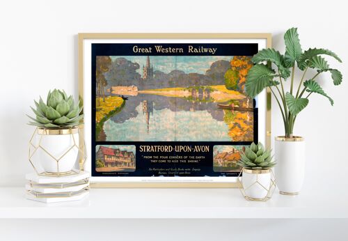 Stratford-Upon-Avon, Four Corners Of The Earth - Art Print