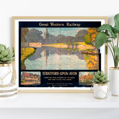Stratford-Upon-Avon, Four Corners Of The Earth - Art Print