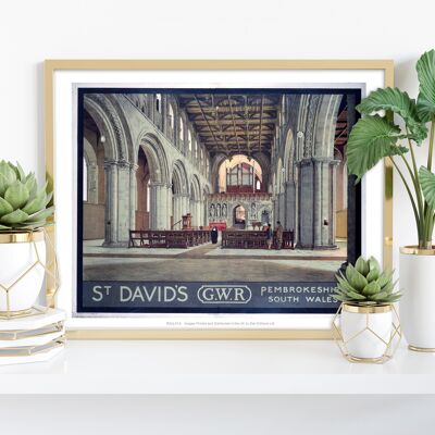 St. David's - Pembrokeshire Gales del Sur - Premium Lámina artística
