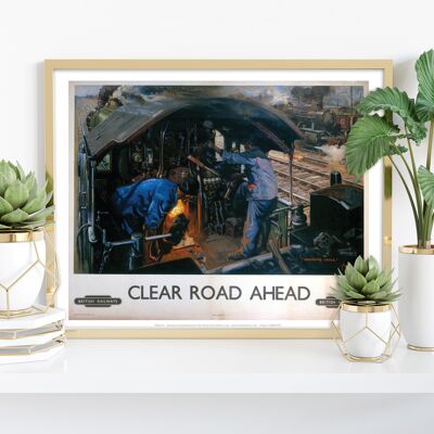 Clear Road Ahead - Castello di Monmouth - Stampa d'arte premium