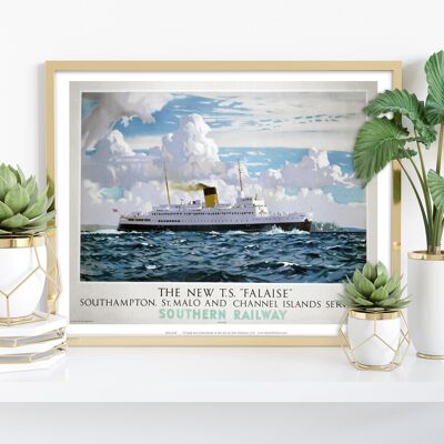 St. Mala And Channel Islands Art Print