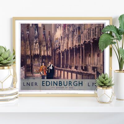 St Giles Cathedral, Edinburgh – Premium-Kunstdruck im Format 11 x 14 Zoll