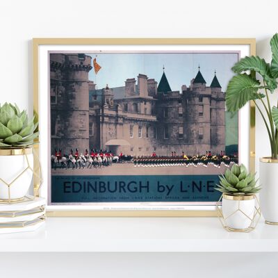 The Palace Of Holyroodhouse - Edinburgh By Lner Art Print