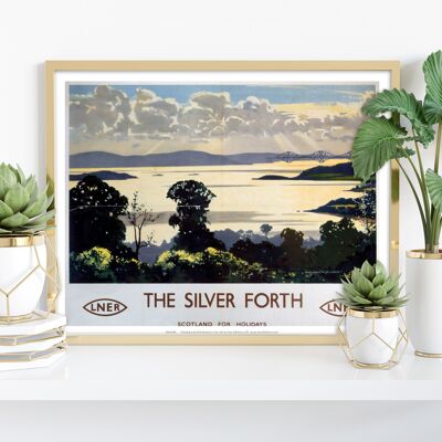 The Silver Forth – Premium-Kunstdruck im Format 11 x 14 Zoll