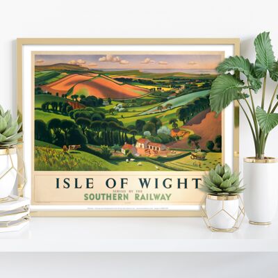 Isle Of Wight - Southern Railway - 11X14” Premium Art Print