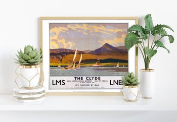 Le Clyde, île d'Arran - 11X14" Premium Art Print