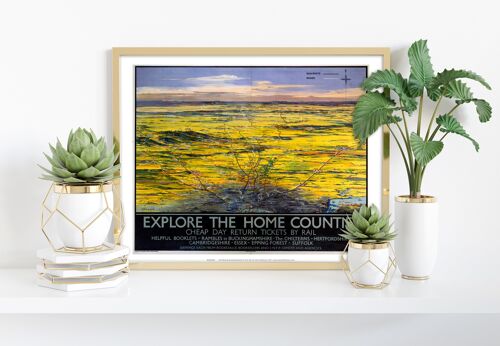 Explore The Home Counties - 11X14” Premium Art Print