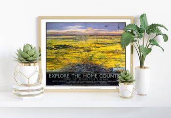 Explorez les comtés d'origine - 11X14" Premium Art Print