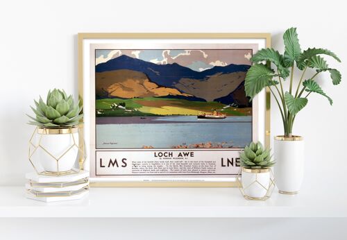 Loch Awe - 11X14” Premium Art Print