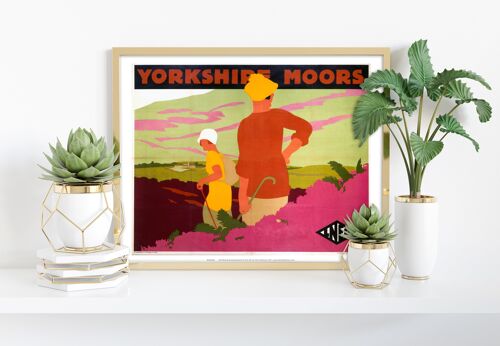 Yorkshire Moors - Lner - 11X14” Premium Art Print