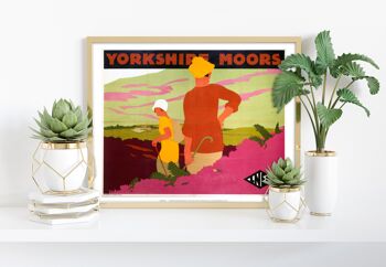 Yorkshire Moors - Lner - 11X14" Premium Art Print