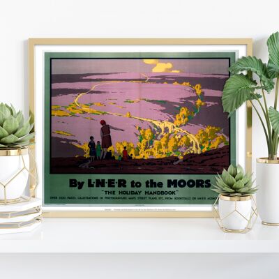 The Holiday Handbook - By Lner To The Moors - Art Print