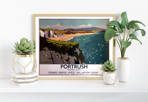 Northern Ireland Premier Health And Holiday Resort Art Print