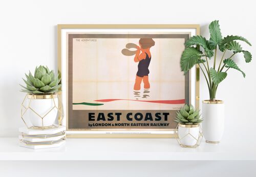 East Coast - The Adventuress - 11X14” Premium Art Print