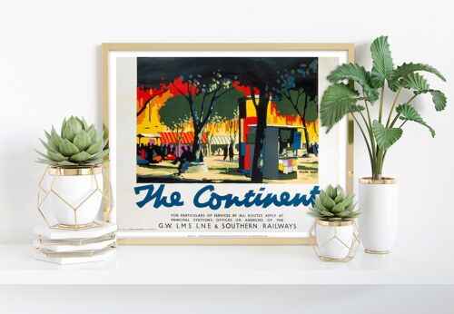 The Continent - 11X14” Premium Art Print