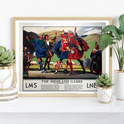 The Highland Games - Lms y Lner - 11X14" Premium Art Print