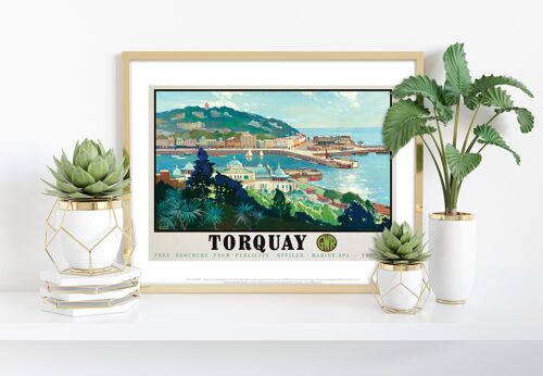 Torquay - Gwr - 11X14” Premium Art Print
