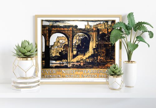 Over The Nidd Near Harrogate - 11X14” Premium Art Print