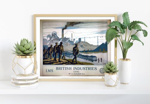 Lms British Industries Coal - 11X14” Premium Art Print