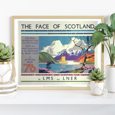 La cara de Escocia - Lámina artística