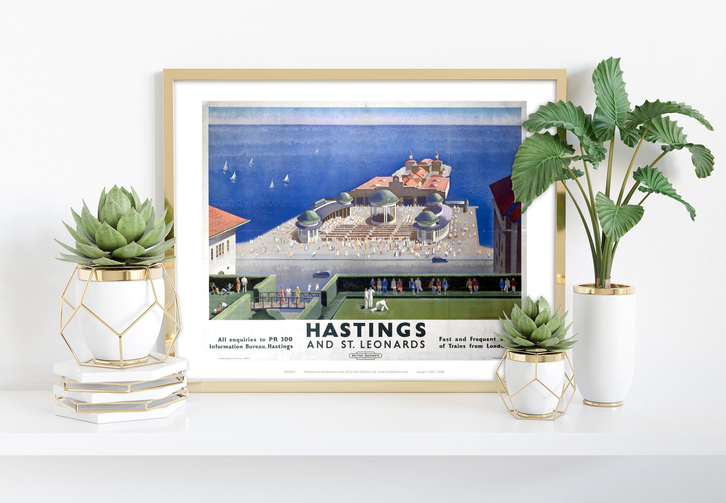 Hastings und St. Leonards - Seaside Pavillion - Kunstdruck