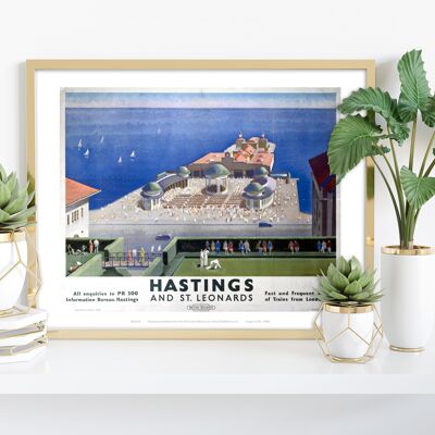 Hastings And St Leonards - Seaside Pavillion - Art Print