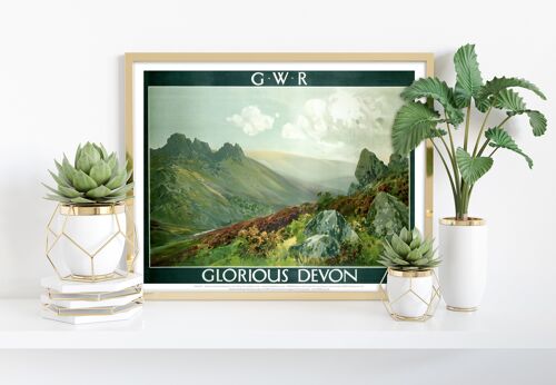 Glorious Devon - Gwr - 11X14” Premium Art Print