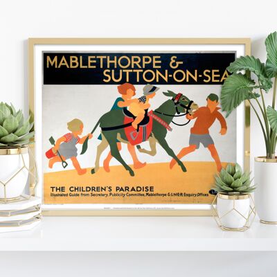 Mablethorpe et Sutton-on-Sea - Impression artistique