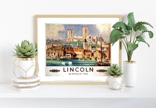 Lincoln - British Railways - 11X14” Premium Art Print