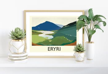 Eryri, Pays de Galles - 11X14" Premium Art Print