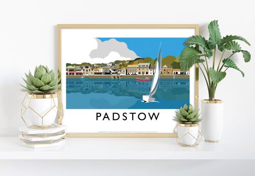 Padstow By Artist Richard O'Neill - 11X14” Premium Art Print