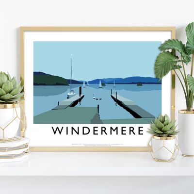 Windmere vom Künstler Richard O'Neill – Premium-Kunstdruck