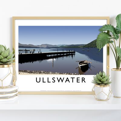Ullswater por el artista Richard O'Neill - Impresión de arte premium