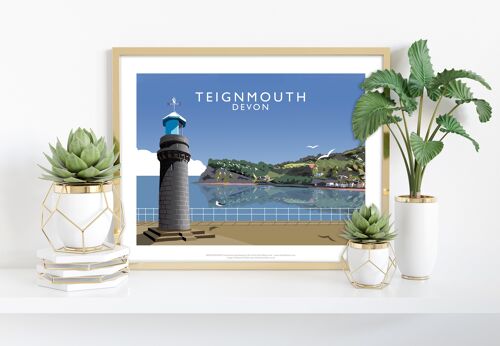 Teignmouth, Devon By Artist Richard O'Neill - Art Print